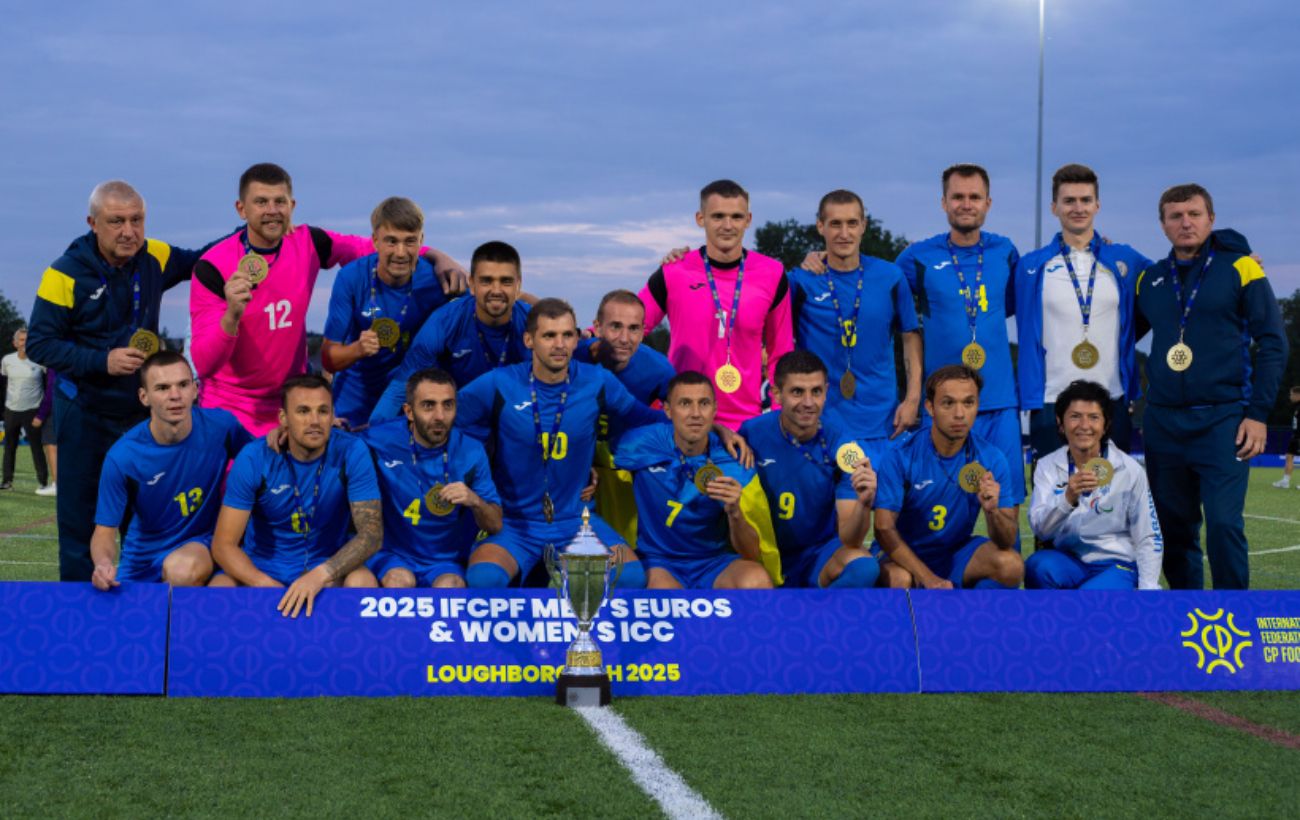 Україна знову чемпіон! Збірна з парафутболу всьоме виграла Євро