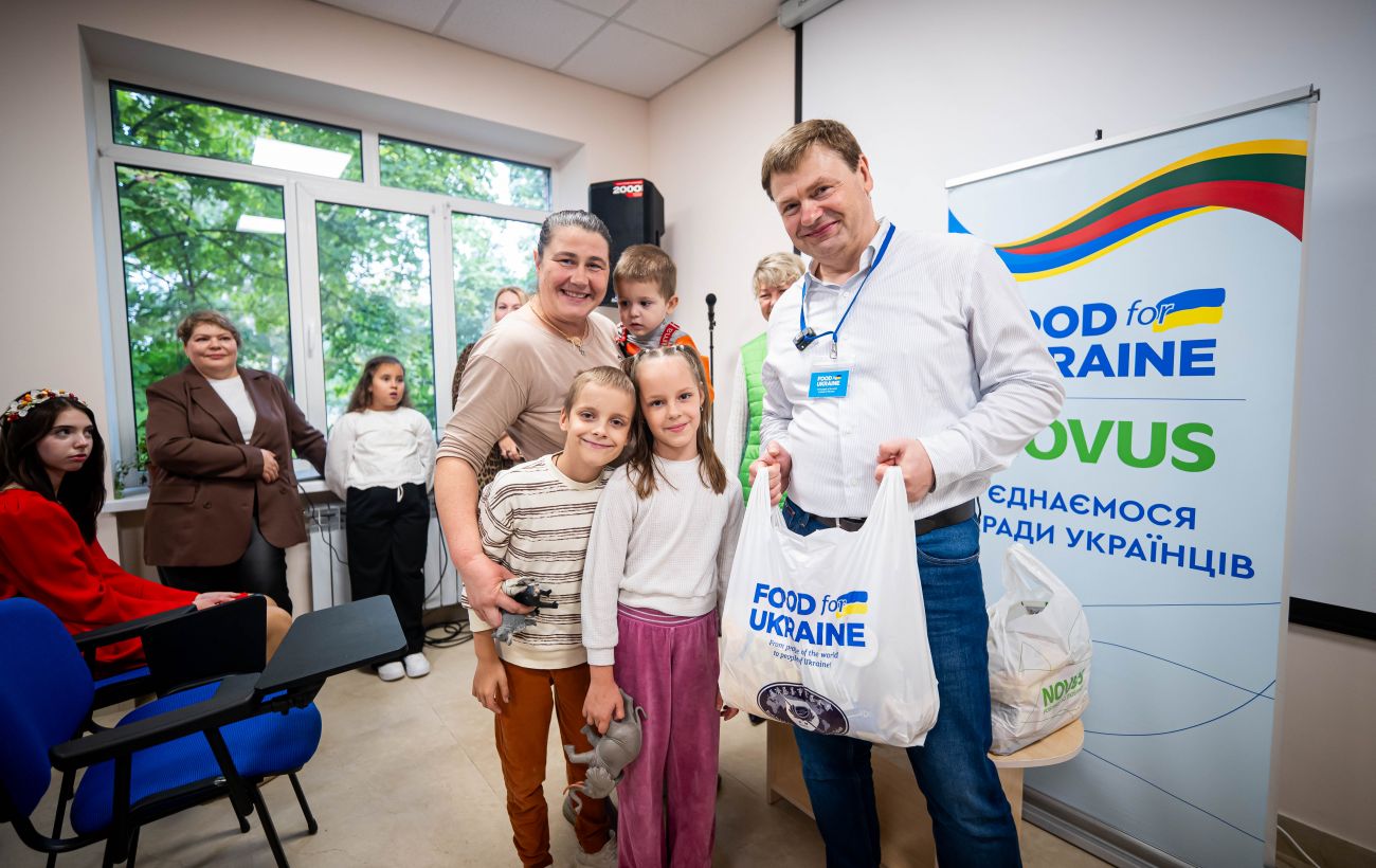 Відповідальний бізнес у дії: як NOVUS і Food for Ukraine підтримують українців