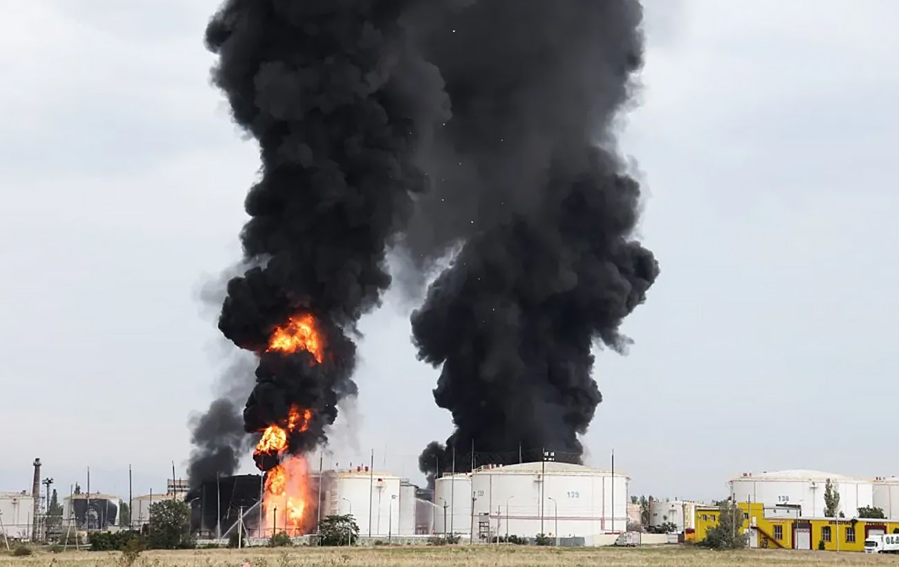 Сили спецоперацій вдарили по нафтобазі "Гвардійська" в Криму (відео)