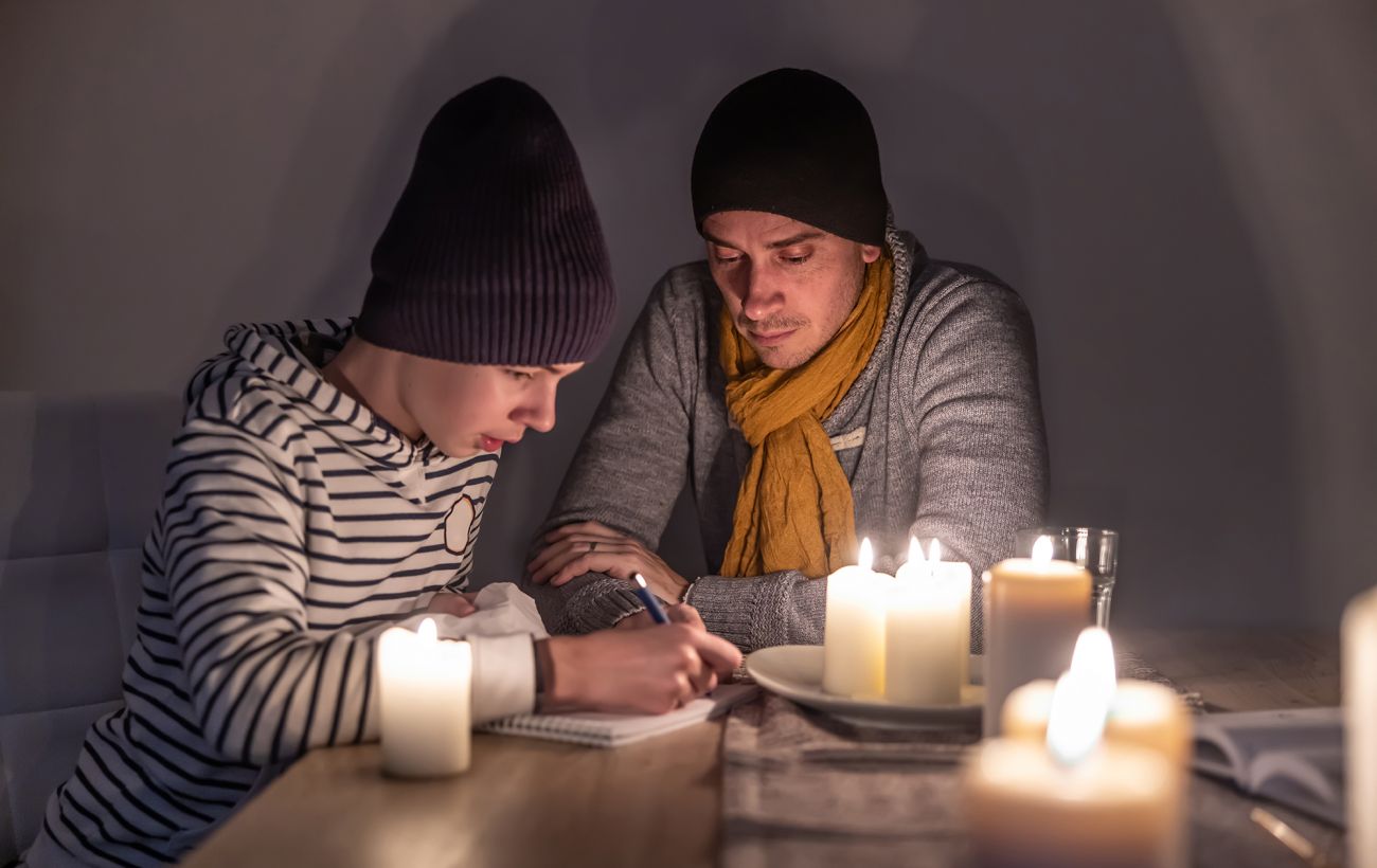 У Кривому Розі блекаут: 45 тисяч сімей без світла, понад 700 будинків без тепла