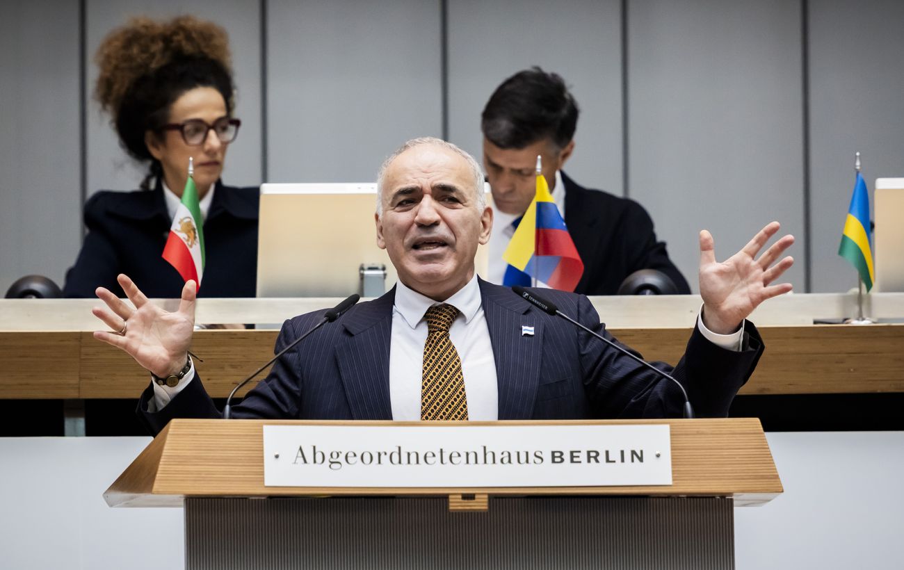 "Це просто розмови для бідних": Каспаров про переговори по Україні, Путіна та майбутнє Росії