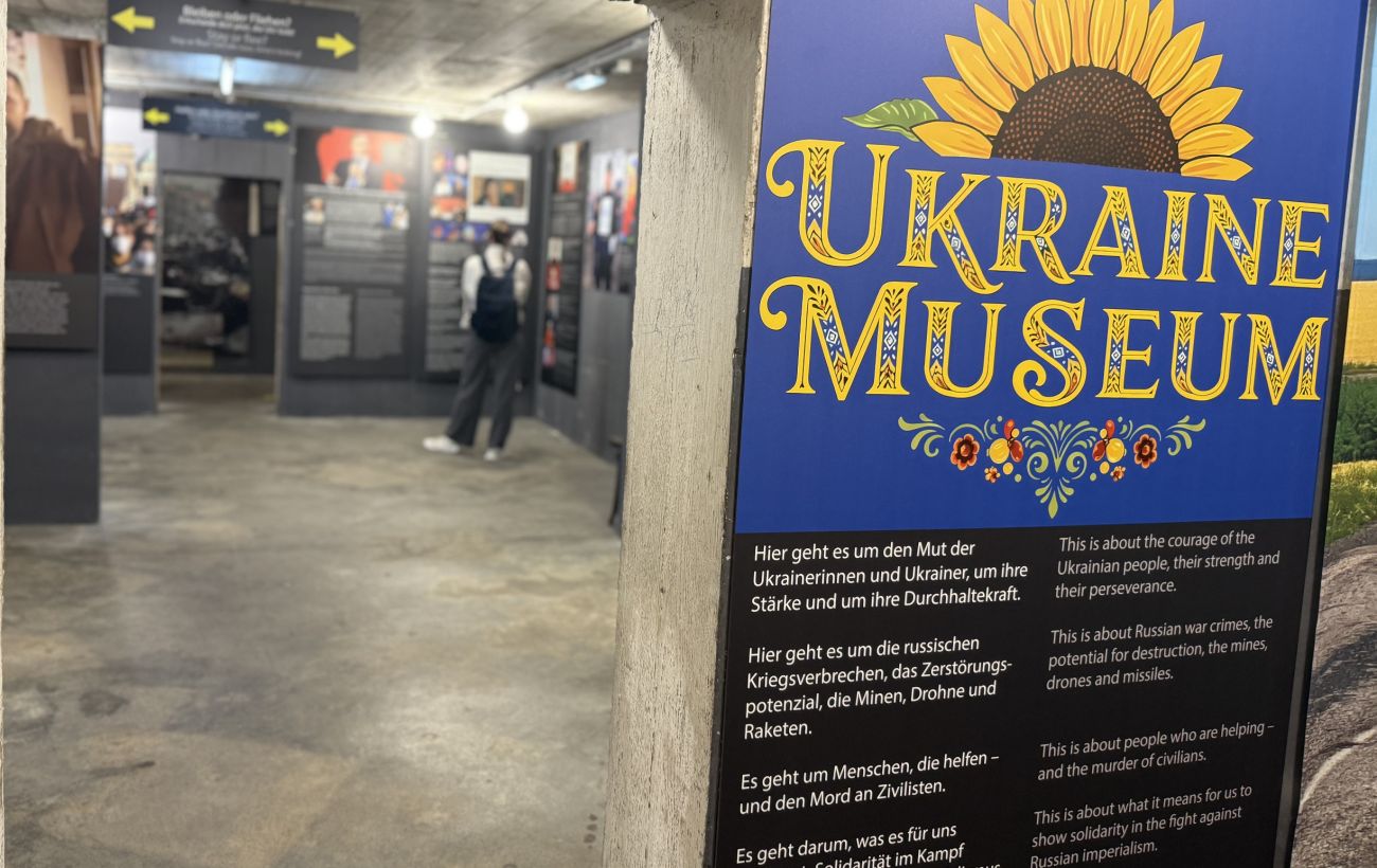 У Берліні відкривають перший у світі закордонний музей російсько-української війни