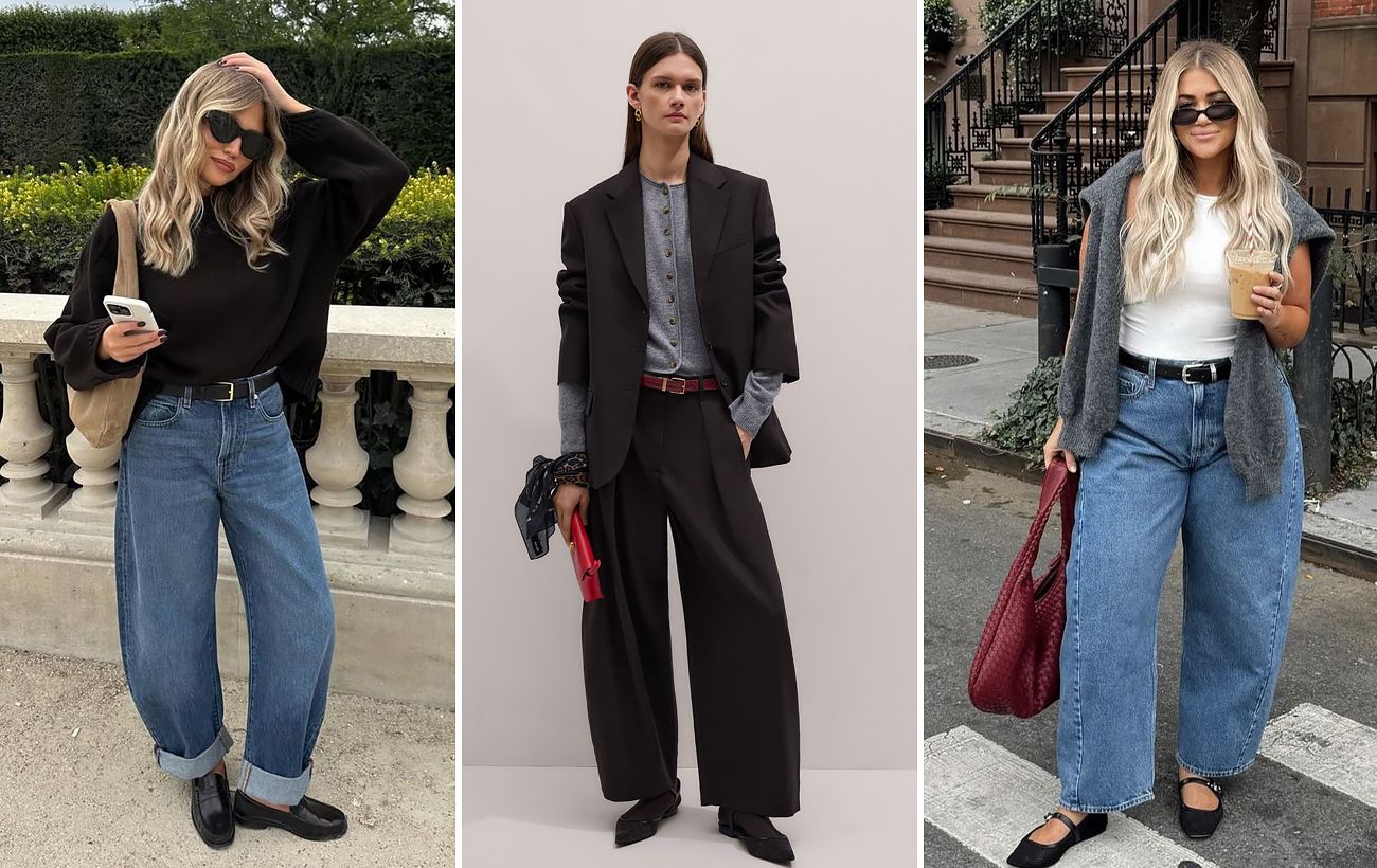 Як носити джинси barrel leg у 2026-му: поради стилістки для вашої фігури
