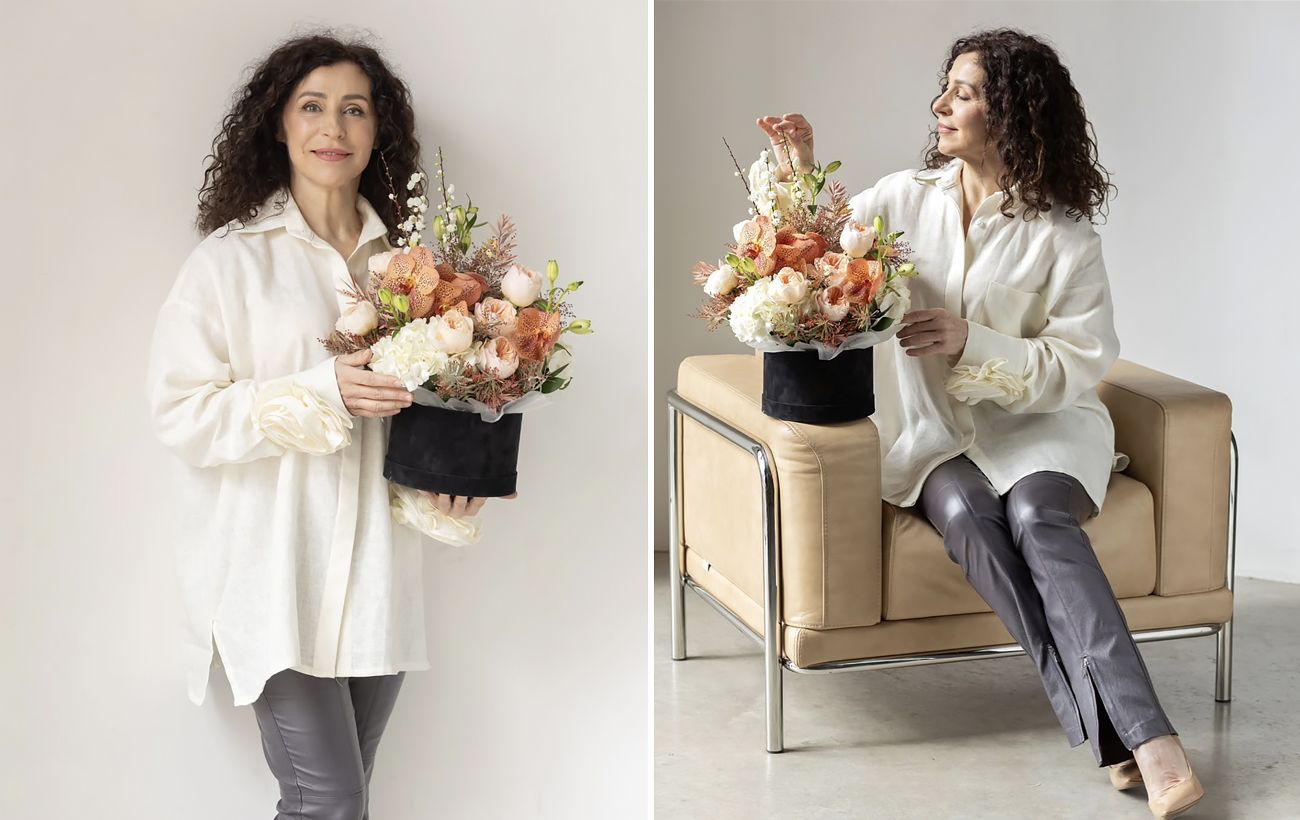 Весняний must-have: Надя Матвєєва у штанах з екошкіри, які рятують від вітру та дощу