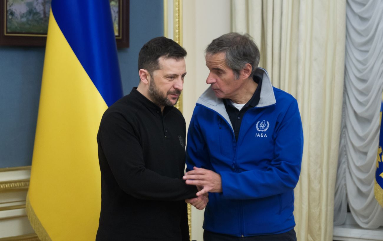 Зеленський обговорить з главою МАГАТЕ мирну деокупації ЗАЕС