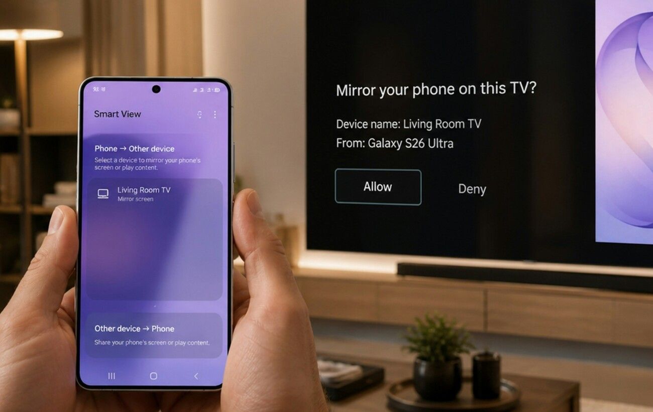 Samsung вирішила проблему Smart View: Galaxy захищає ваші дані