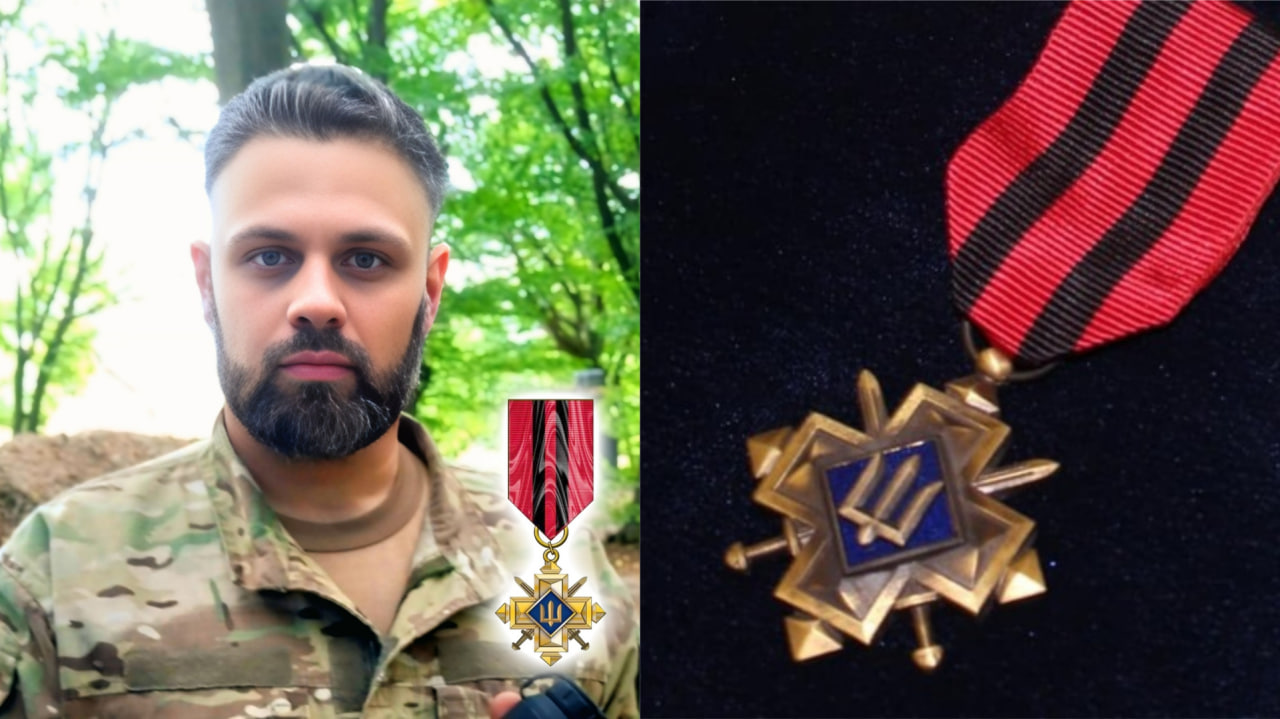 «Золотий хрест» отримав воїн з Вінниччини