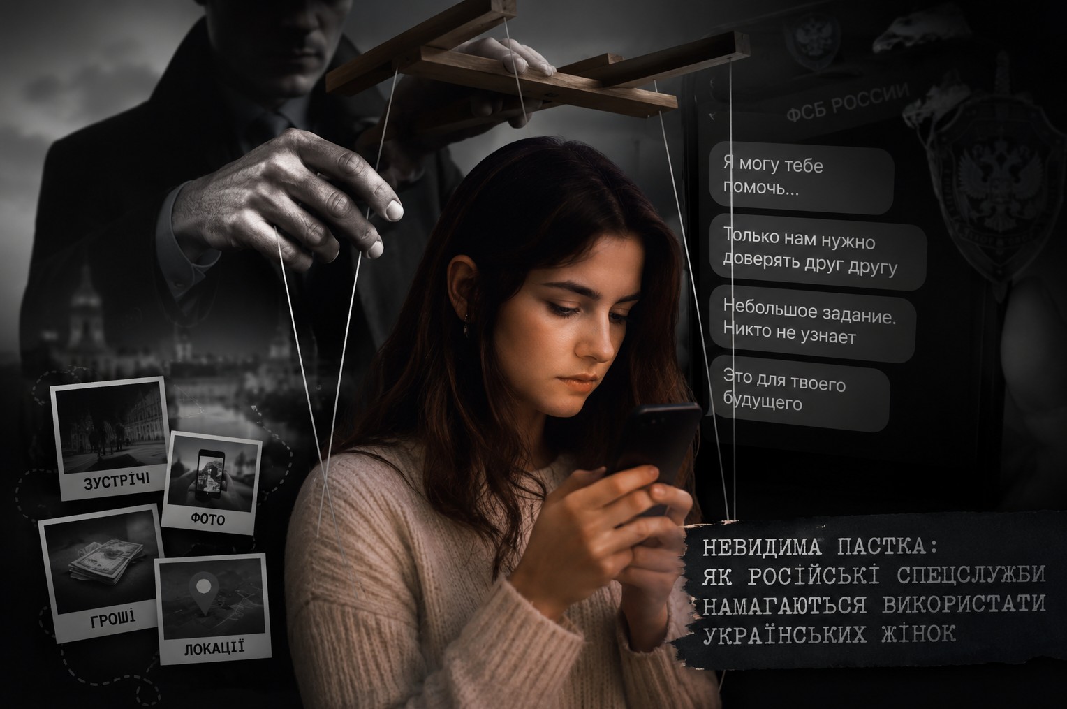 Невидима пастка: як російські спецслужби намагаються використати українських жінок