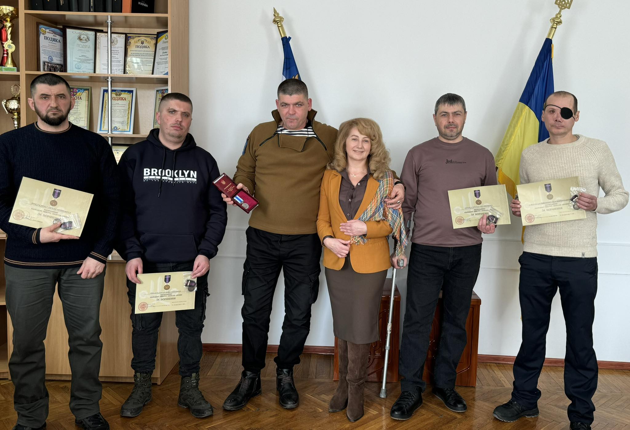 П’ятеро ветеранів з Вінниччини отримали державні нагороди