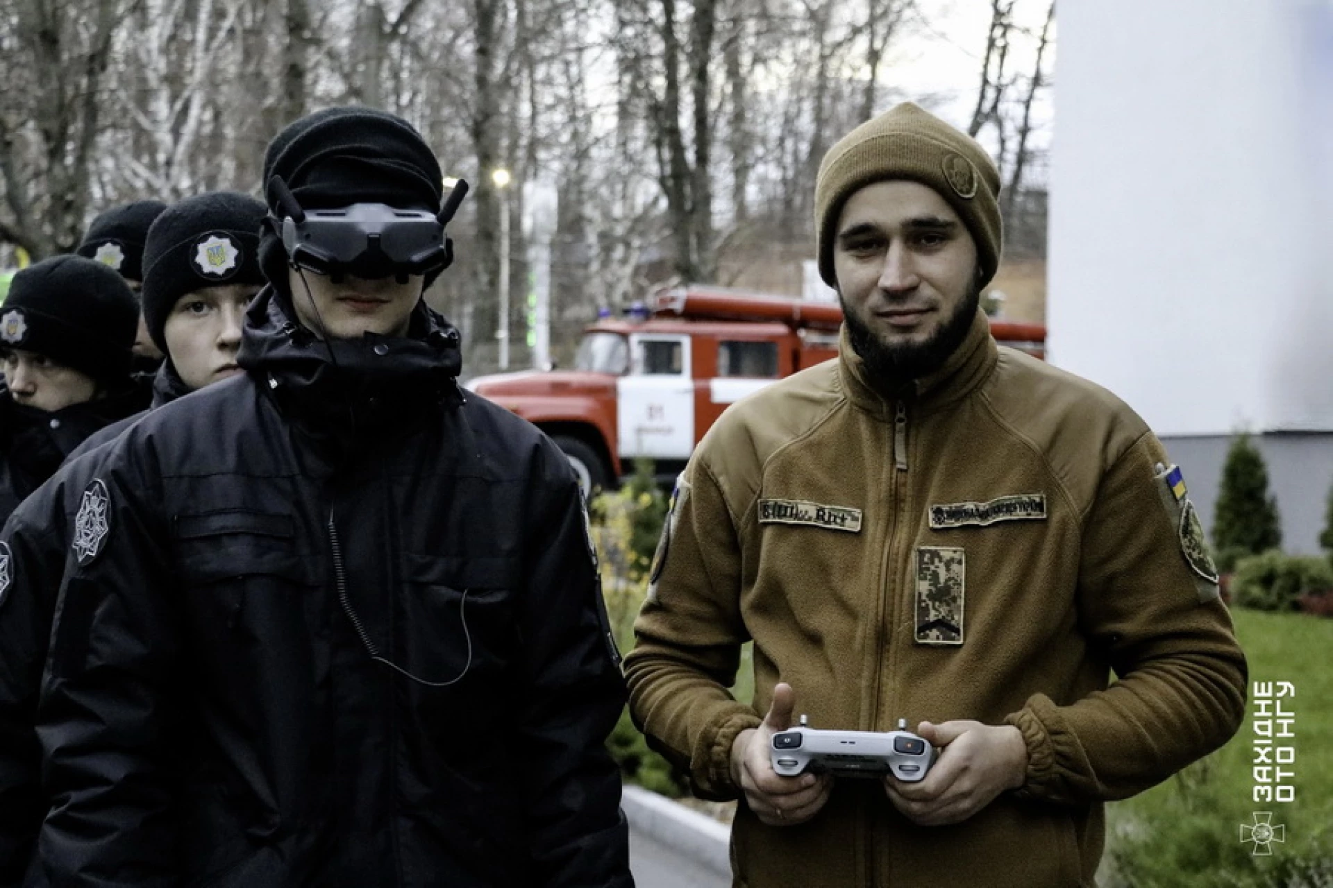 Вінницьким ліцеїстам показали, як працює підрозділ БПЛА «Кречет»